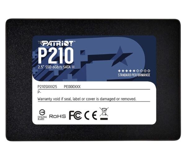 حافظه اس اس دی اینترنال پاتریوت مدل P210 ظرفیت 256 گیگابایت
