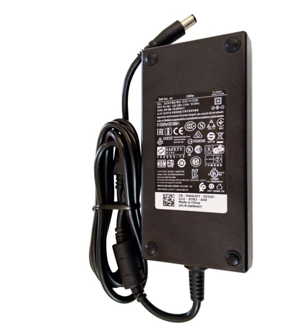 شارژر اورجینال لپ تاپ دل Dell Slim 19.5V 9.23A – سر 5.0 × 7.4