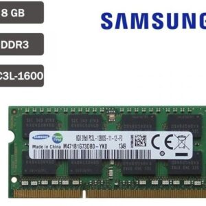 رم لپ تاپ سامسونگ مدل DDR3-PC3L-1600-12800 MHZ 1.35V ظرفیت 8 گیگابایت